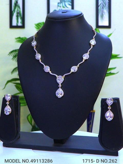 American Diamond Necklace Set | Wonderful Gift Item