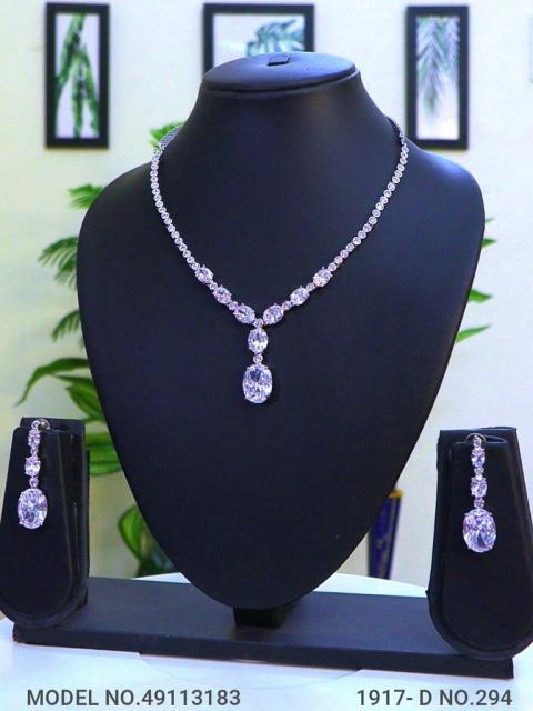Original Cubic Zircon | Classic Necklace Set