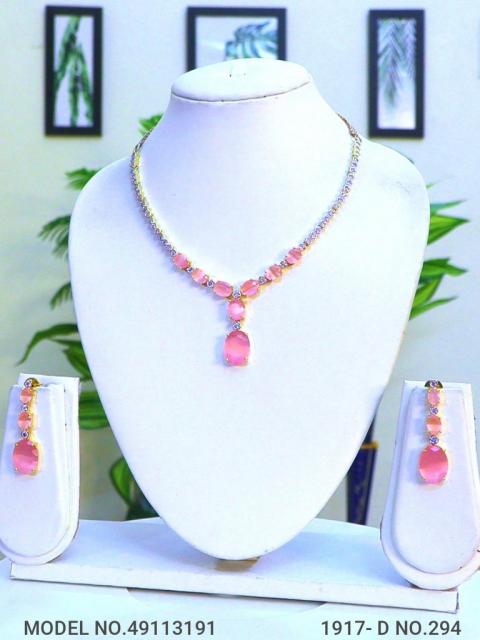 Made in India | Cz Necklace Set