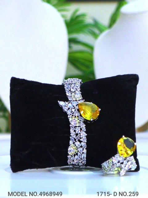 Bracelet with Finger Ring