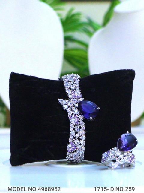 Bracelet with Finger Ring