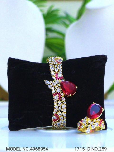 Bracelet with Finger Ring