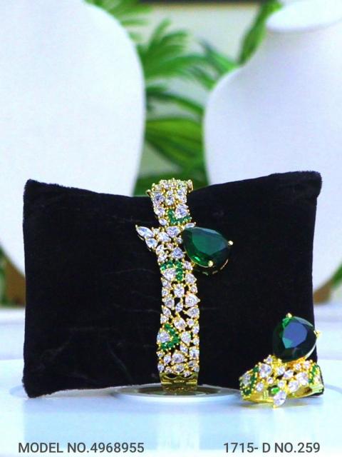 Bracelet with Finger Ring