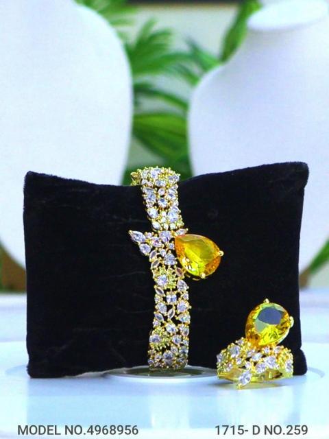 Bracelet with Finger Ring