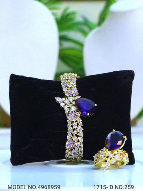 Bracelet with Finger Ring