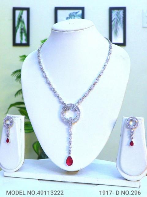 Cz Jewelry Set | Classic Pattern