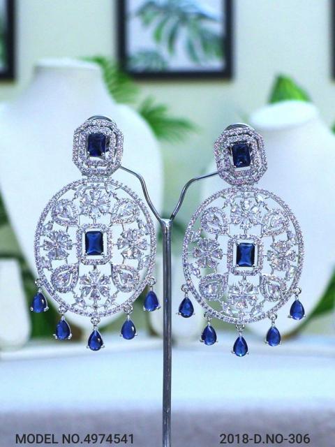 Earrings made of Cubic Zircons
