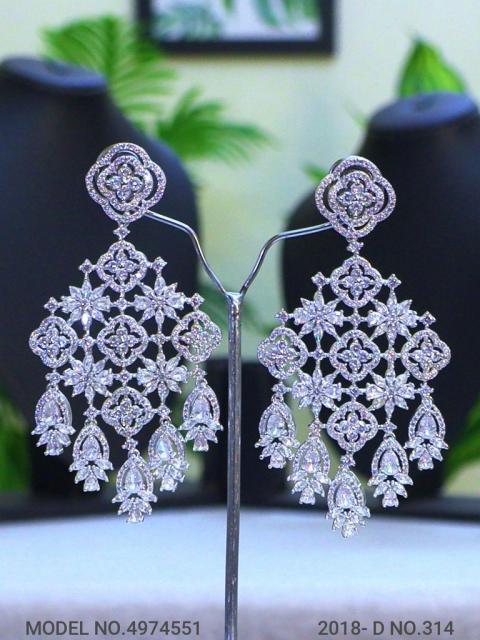 Imitation Jewelry | Cz Earrings