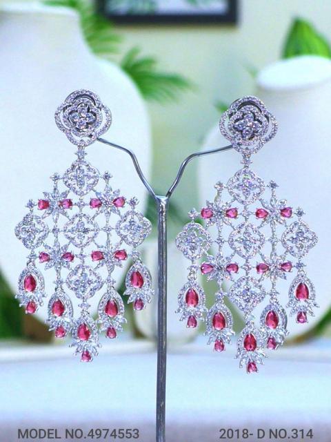 Cz Earring in wholesale price