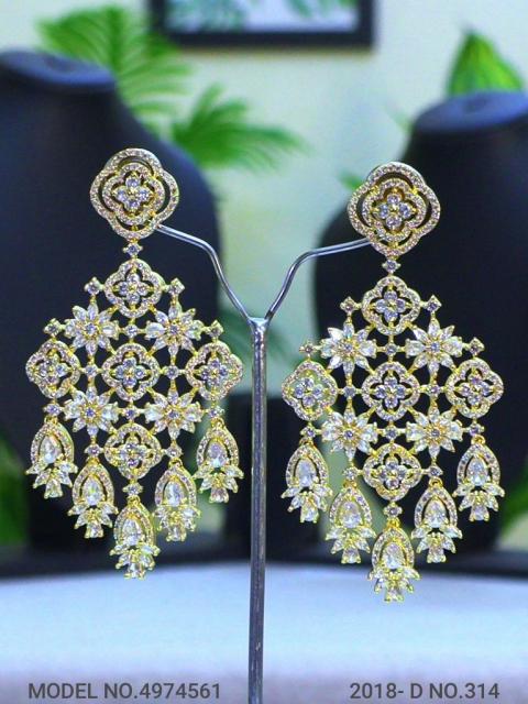 Wholesale Fashion Cz Earrings