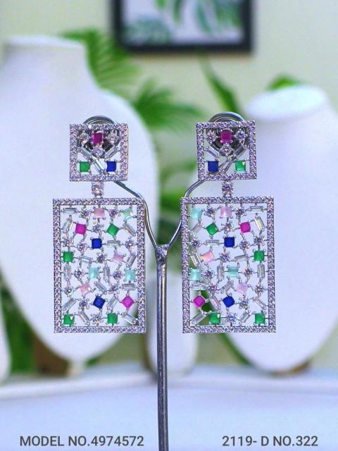Artificial Diamond | Cz Earrings