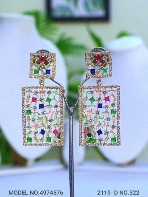 Zircon Earrings | Cz / AD Jewelry