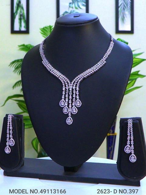 Original Cubic Zircon | Classic Necklace Set