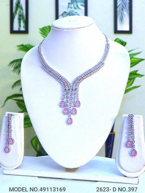 Cz Jewelry Set | Classic Pattern