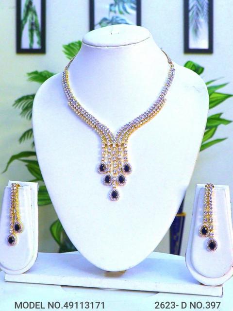 Cz Jewelry Set | Classic Pattern