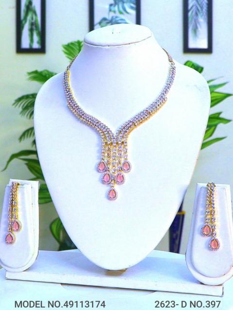 Made in India | Cz Necklace Set