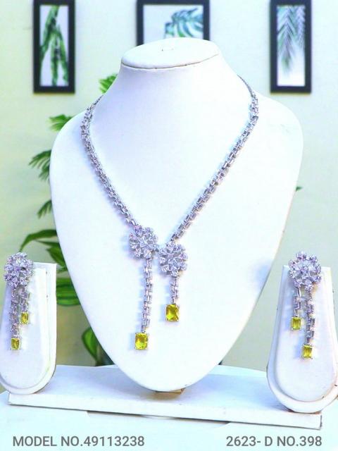 Cz Jewelry Set | Classic Pattern