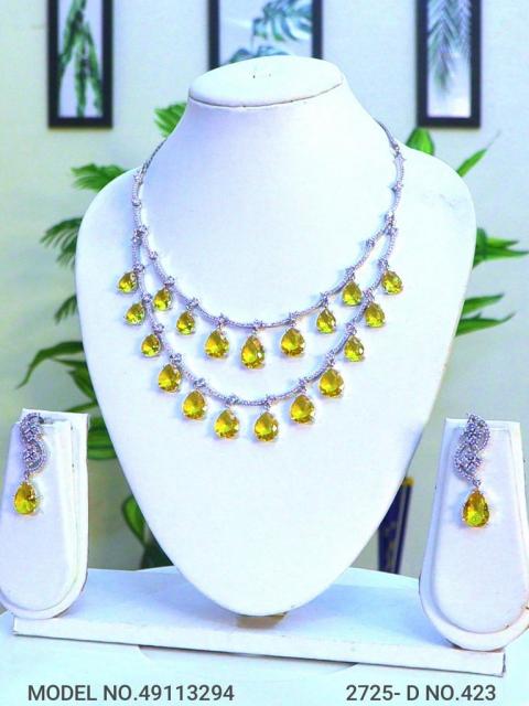 Made In India | Diamond Styled Jewellery Set