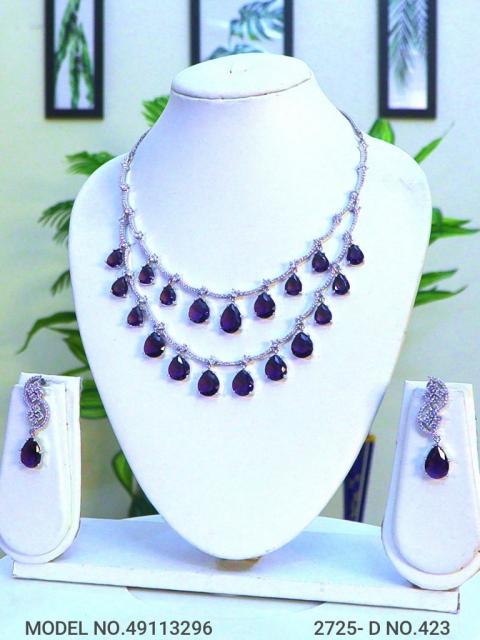Made in India | Cz Necklace Set