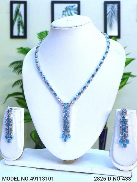 Cz Jewelry Set | Classic Pattern