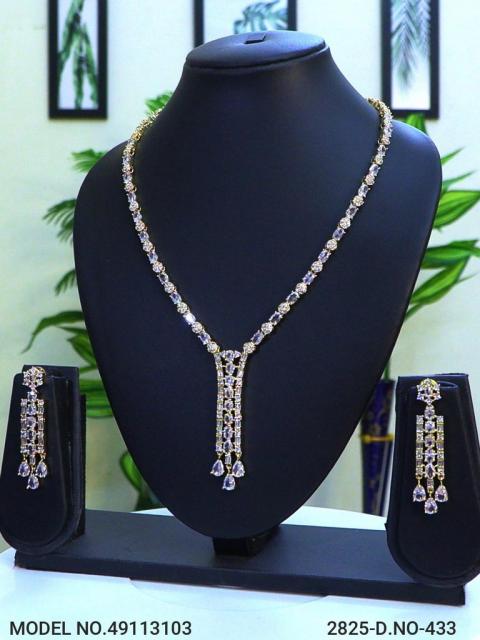Cz Jewelry Set | Classic Pattern