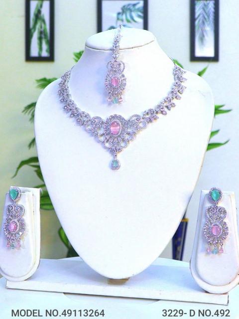 American Diamond Necklace Set | Wonderful Gift Item