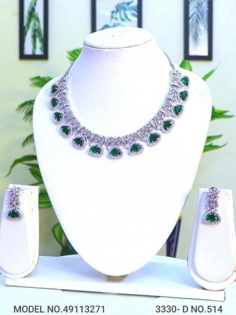 Cz Jewelry Set | Classic Pattern