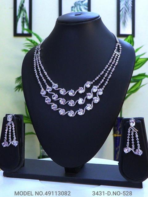 American Diamond Necklace Set | Wonderful Gift Item