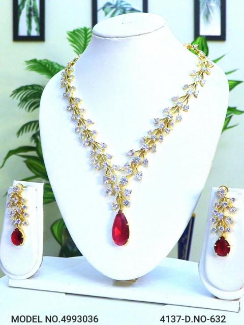Original Cz Traditional Necklace