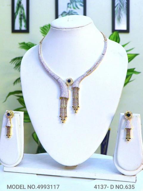 Bridesmaid Necklace Set for Traditional Weddings