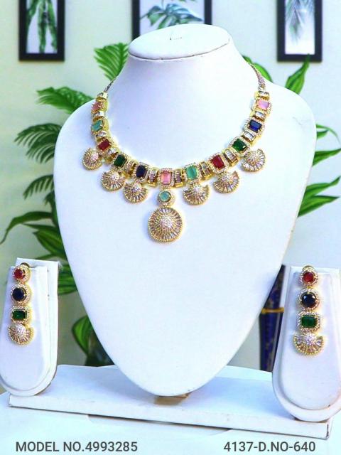 Gift Necklace Set in CZ