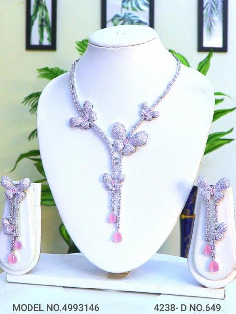 Bridesmaid Necklace Set for Traditional Weddings