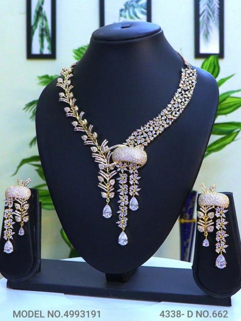Traditional Cz Jewelry Sets