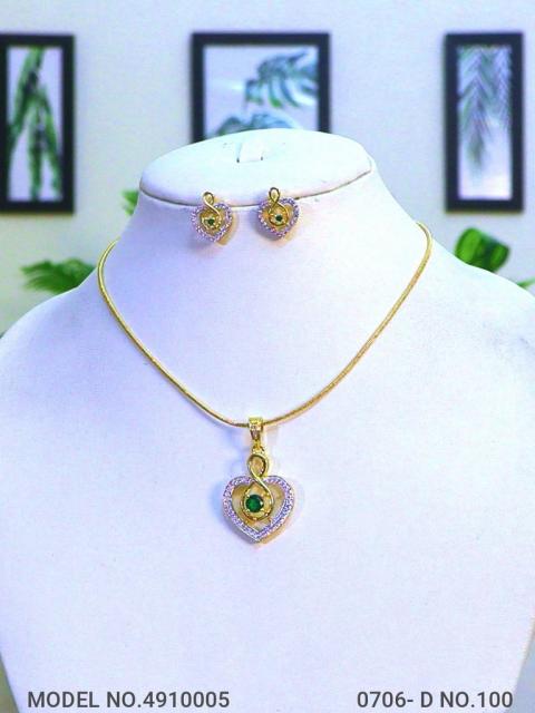 Handcrafted Masterpiece | Cz Pendant Set