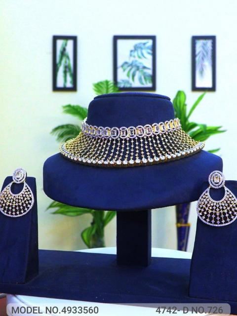 Imitation Diamond Cz Jewelry Set