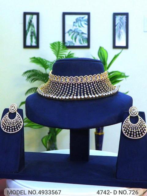 Artificial Diamond Cz Jewelry Set