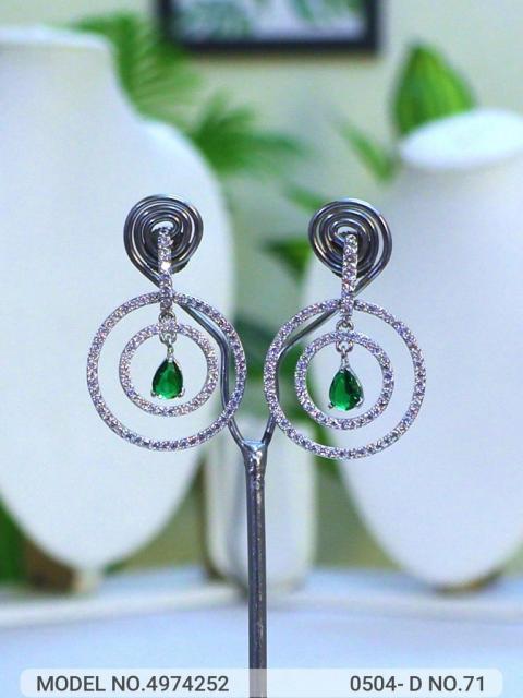 Indian CZ Earrings