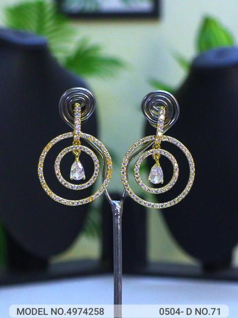 Indian CZ Earrings