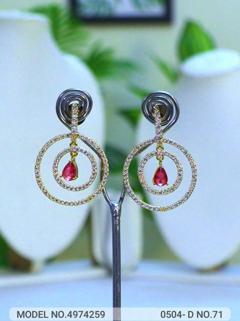 Indian CZ Earrings
