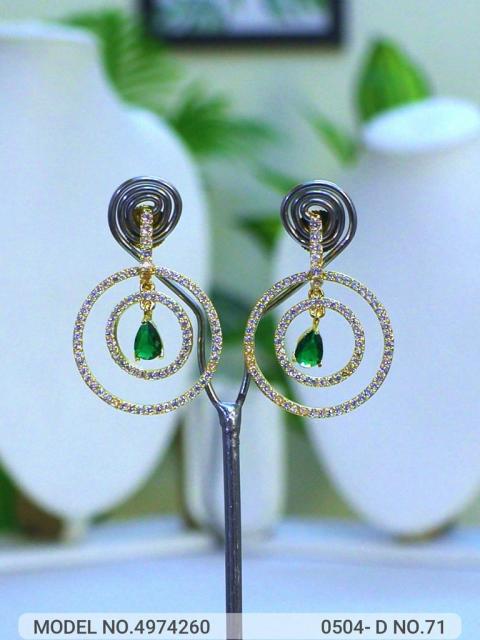 Indian CZ Earrings