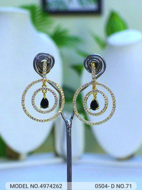 Indian CZ Earrings
