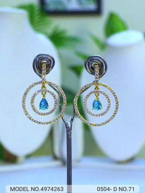 Indian CZ Earrings
