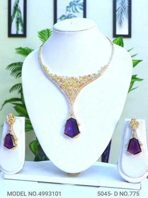 Original Zircon Necklace Set