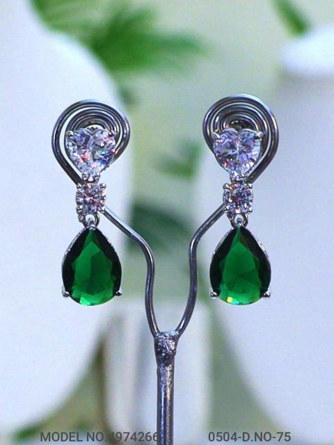 Indian CZ Earrings