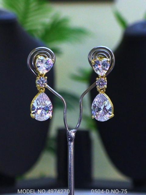 Indian CZ Earrings