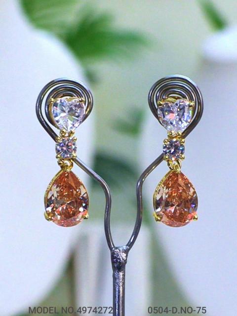 Indian CZ Earrings