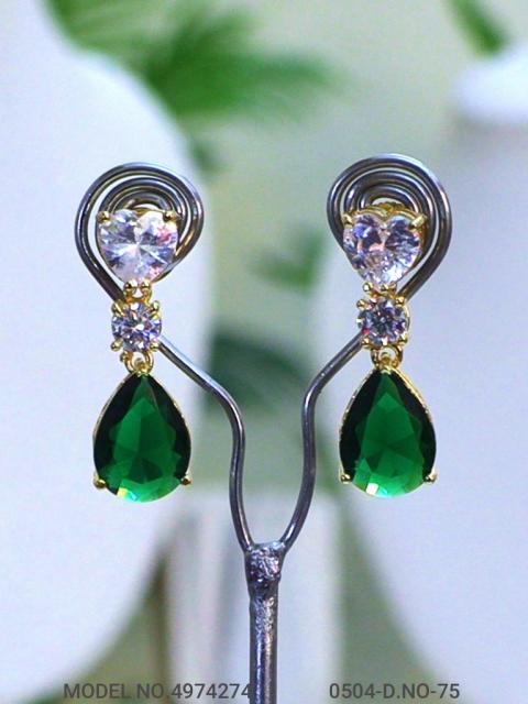 Indian CZ Earrings