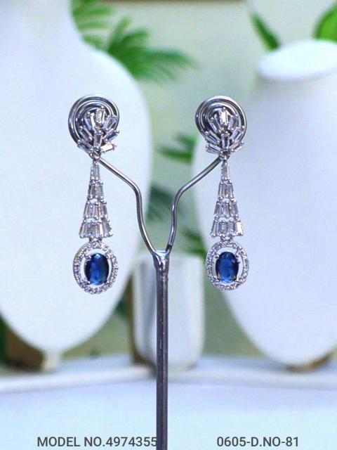 Earrings made of Cubic Zircons
