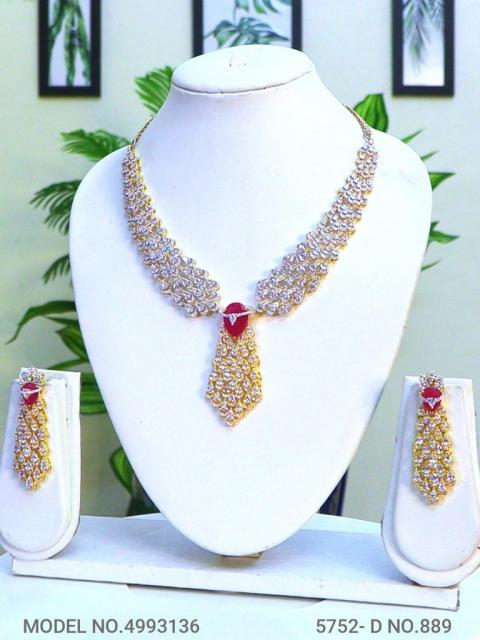 Original Zircon Necklace Set
