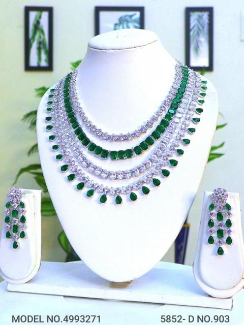 Gift Necklace Set in CZ